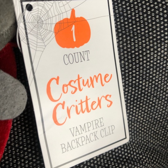Cute Brand New Vampire backpack clip - costume critters - Picture 3 of 3